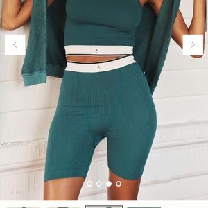 Anthropologie Crop Top - Green